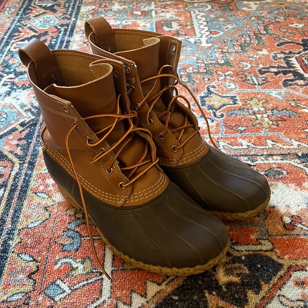 Classic LLBean “Bean Boots” Duck Boots | Size Mens 9 Wide